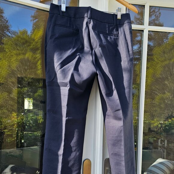 J. Crew Dark navy blue pantsuit work trousers - Picture 2 of 9